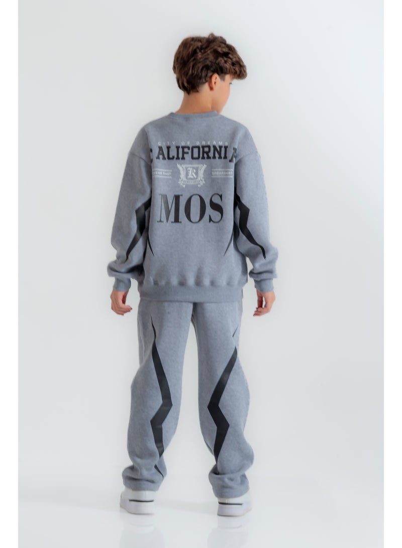 سي إن جينز وير كيدز طقم أولادي بطابع كاليفورنيا - Image 1